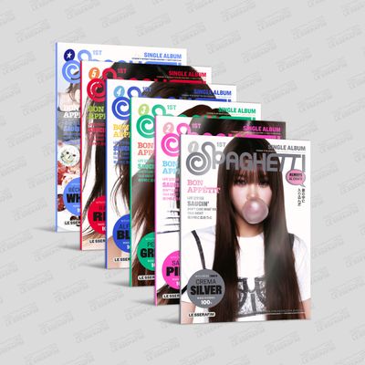 LE SSERAFIM SPAGHETTI - Random Compact + mostbiased BENEFIT