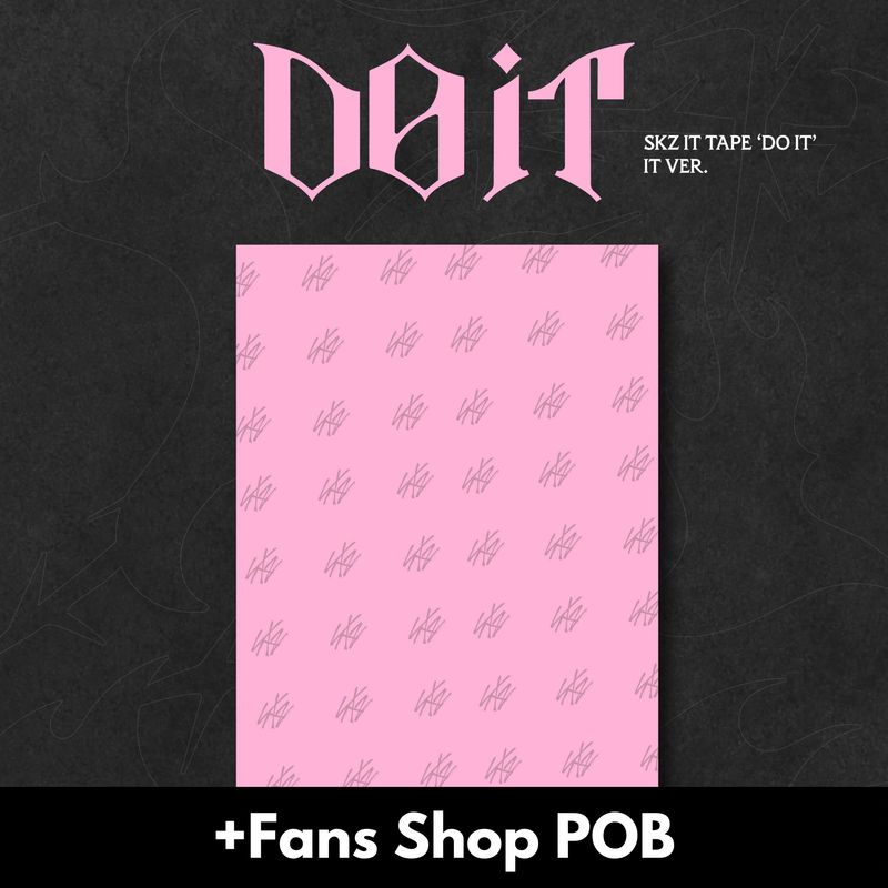 Stray Kids [SKZ IT TAPE] DO IT - IT + Fans Shop POB