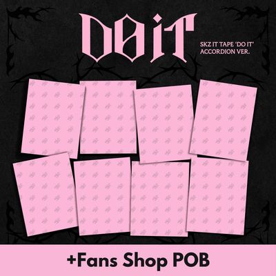 Stray Kids [SKZ IT TAPE] DO IT - Random Accordion + Fans Shop POB