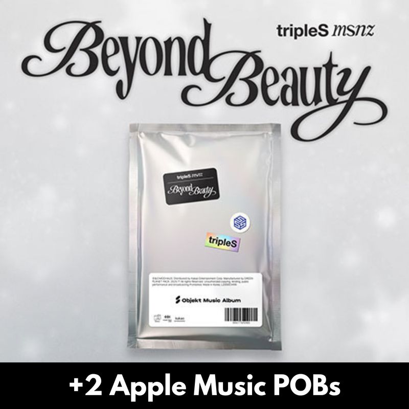 triples msnz Beyond Beauty - Objekt Music Album + 2 Apple Music POBs