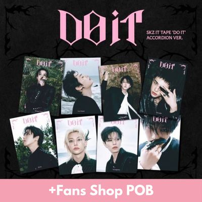 Stray Kids [SKZ IT TAPE] DO IT - Random Accordion + Fans Shop POB