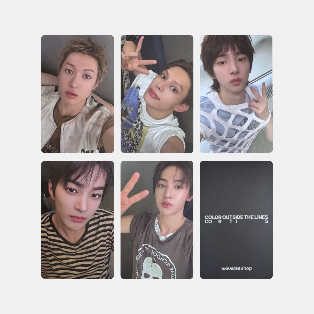 CORTIS COLOR OUTSIDE THE LINES Weverse Fansign