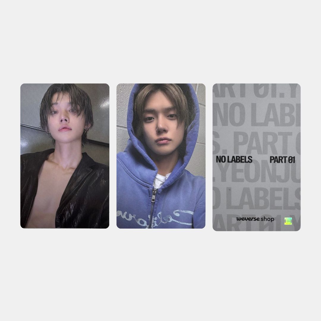 YEONJUN NO LABELS: PART 01 Weverse Luckydraw
