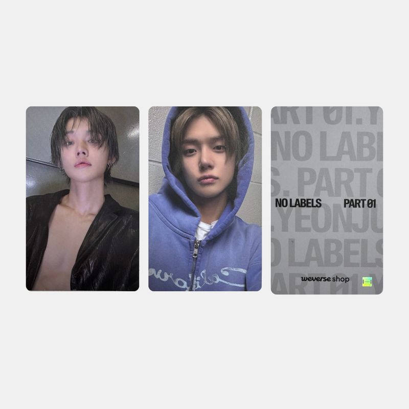 YEONJUN NO LABELS: PART 01 Weverse Luckydraw