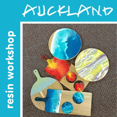 Resin Workshop - 9th August - BROWNS BAY, AUCKLAND