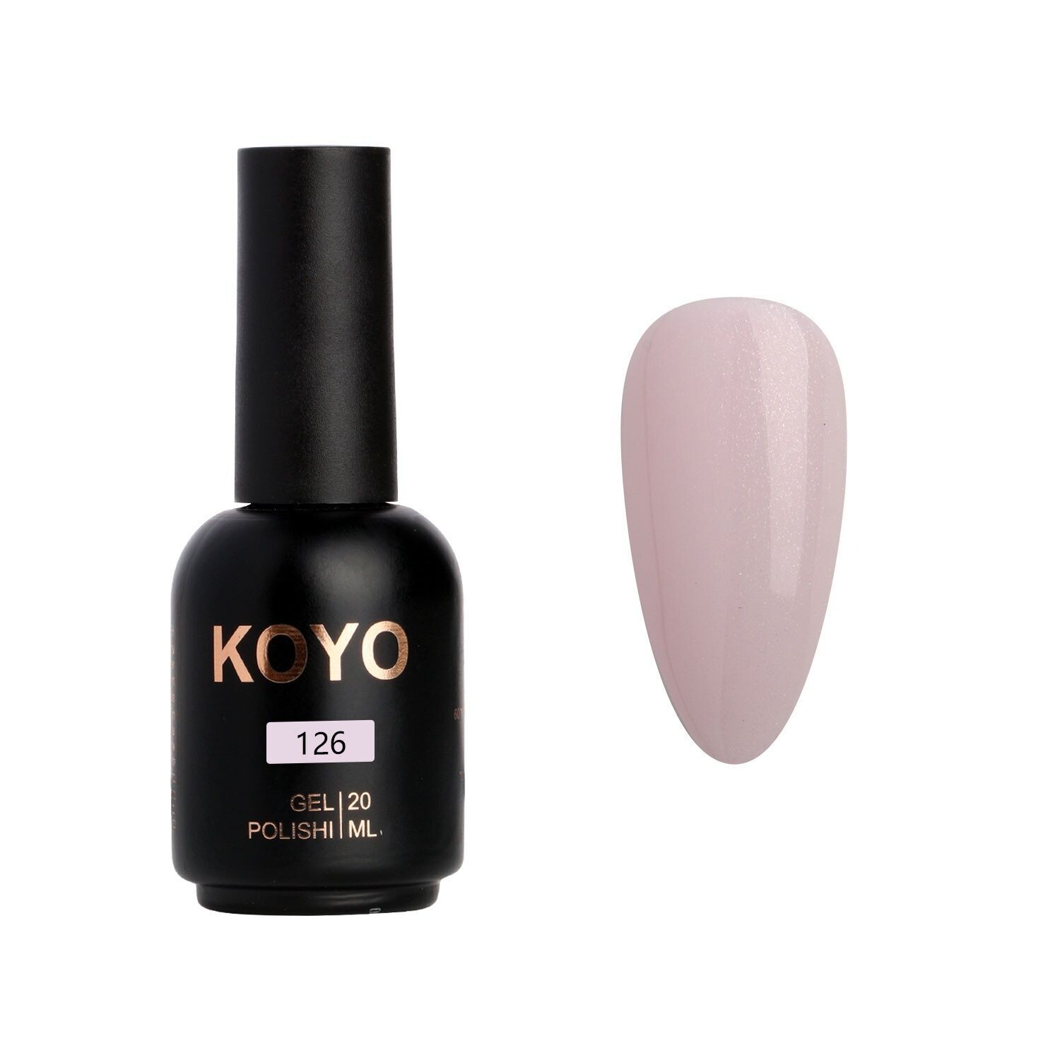 לק ג’ל קויו – KOYO 126
