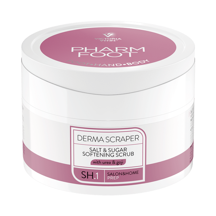 Pharm Foot | DERMA SCRAPER קרם פילינג עם אוריאה ותמצית גוג’י ברי