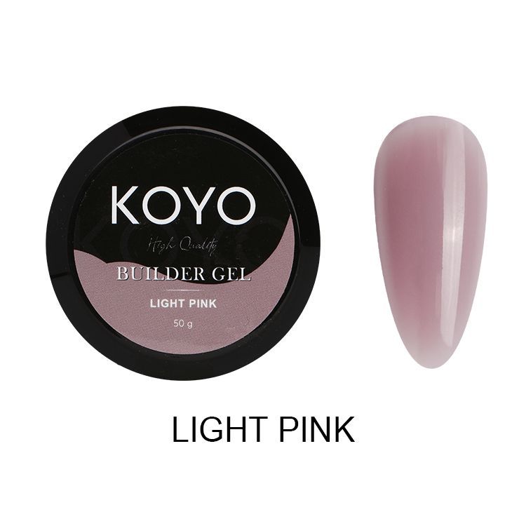 ג’ל בנייה 50 מ"ל KOYO light pink