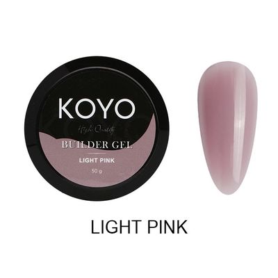 ג’ל בנייה 50 מ"ל KOYO light pink
