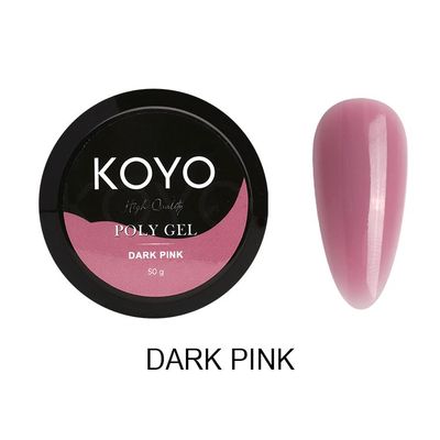 ג’ל בנייה 50 מ"ל KOYO dark pink