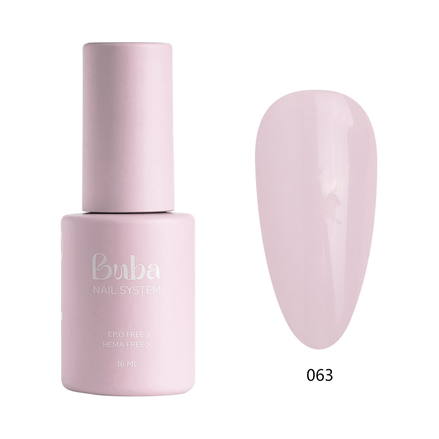 GEL BUBA 063 לק ג'ל בובה