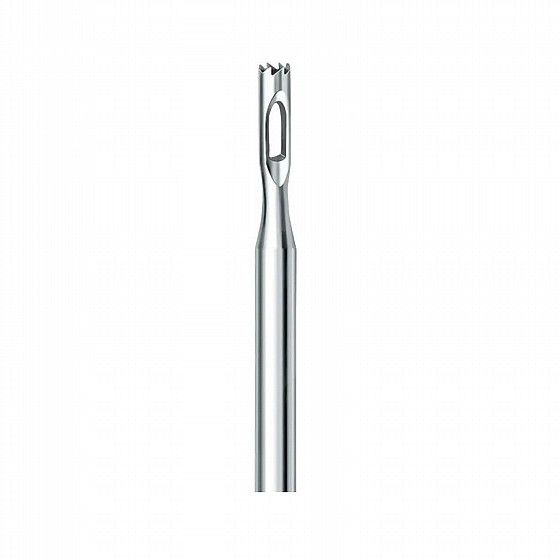 ראש ליבלת חלול עם קצה משונן