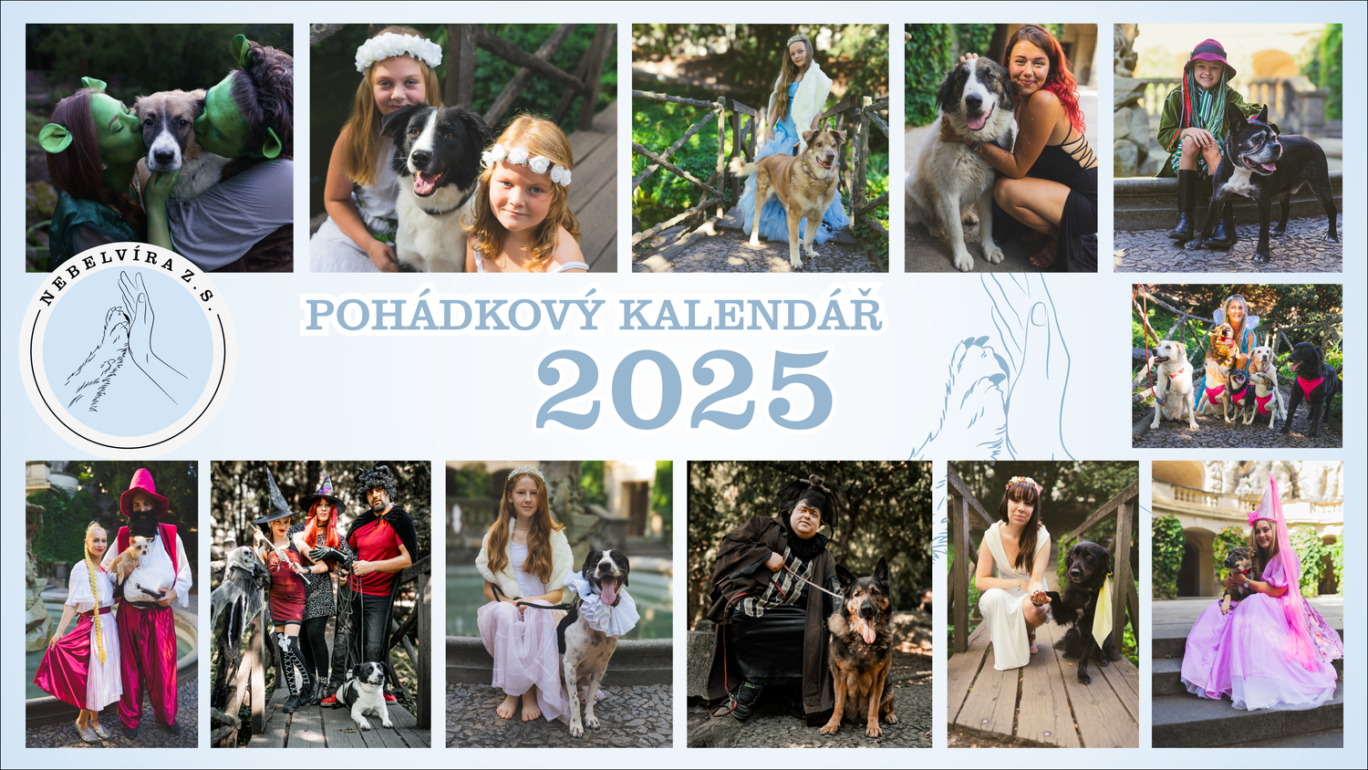 Stolní kalendář - Pohádkový kalendář 2025 Stolní kalendář - Pohádkový kalendář 2025