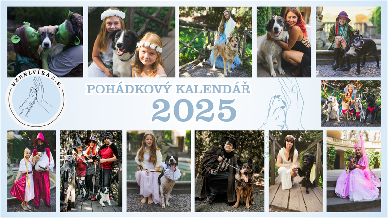 Stolní kalendář - Pohádkový kalendář 2025