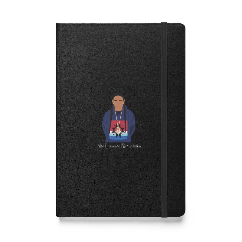 Hardcover bound notebook