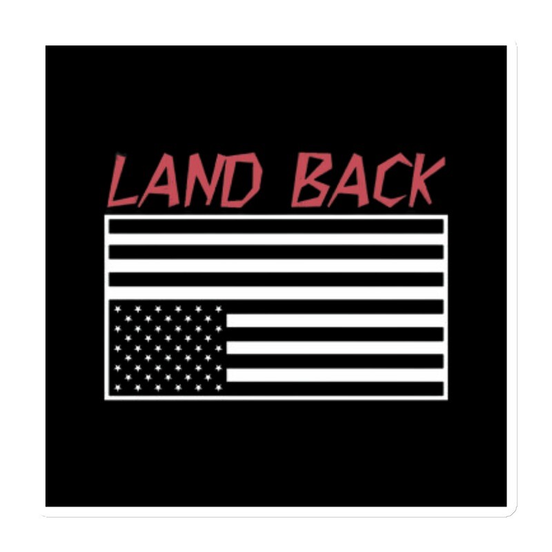 Land Back Magnet