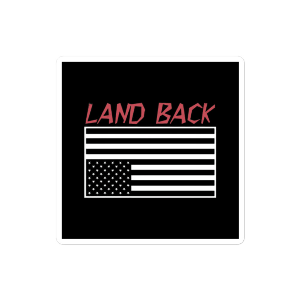 Land Back Sticker