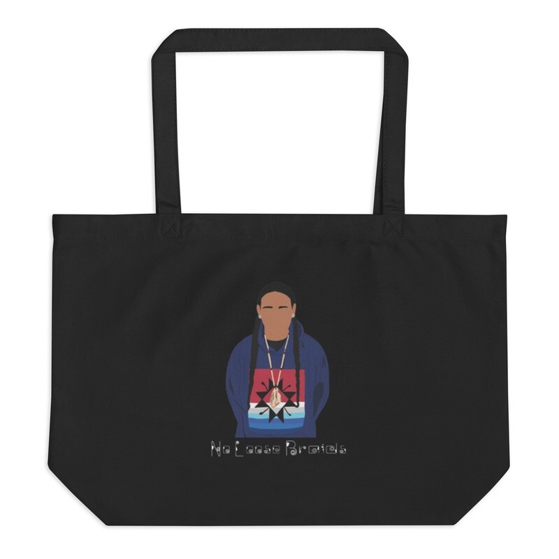 Large organic tote bag