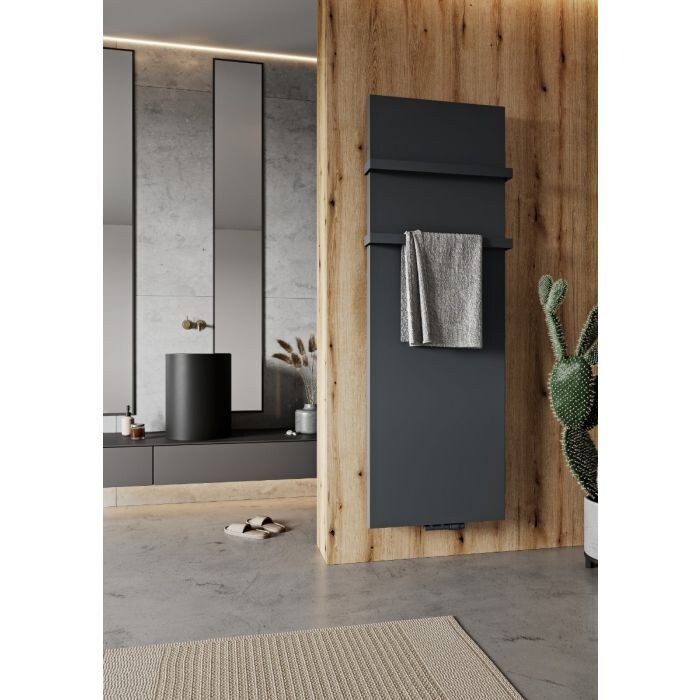 Nordholm Designheizkörper Infinity 1800x410mm, schwarz