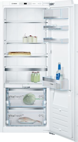 Bosch Serie 8, Einbau-Kühlschrank, 140 x 56 cm, Flachscharnier