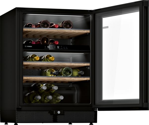 Bosch Serie 6, KWK16ABGB Weinkühlschrank mit Glastür