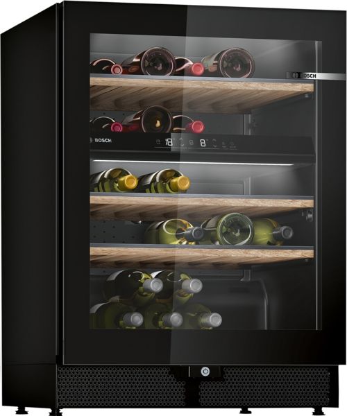 Bosch Serie 6, KWK16ABGB Weinkühlschrank mit Glastür