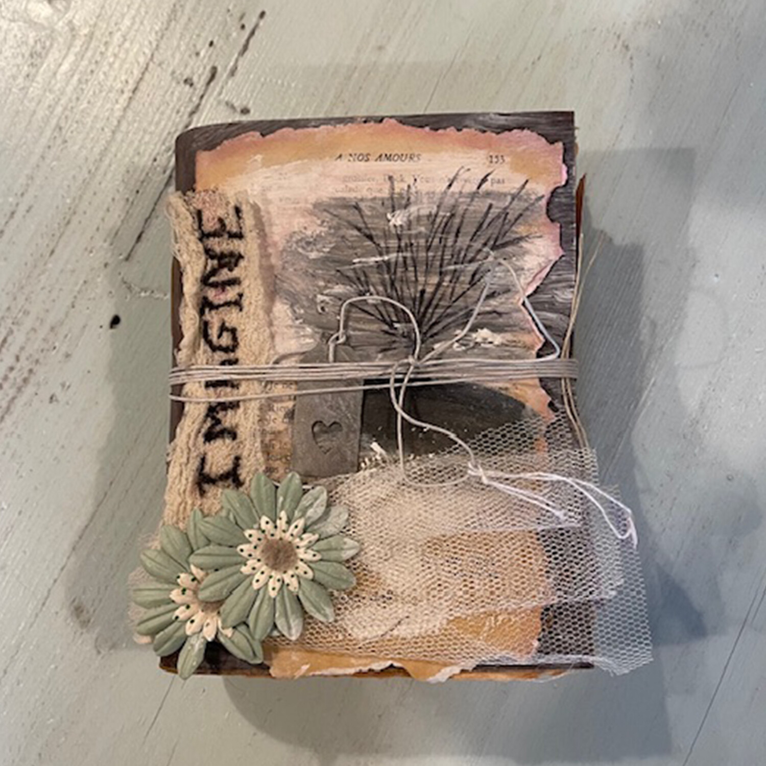 Journal intime "J'Imagine" fait main