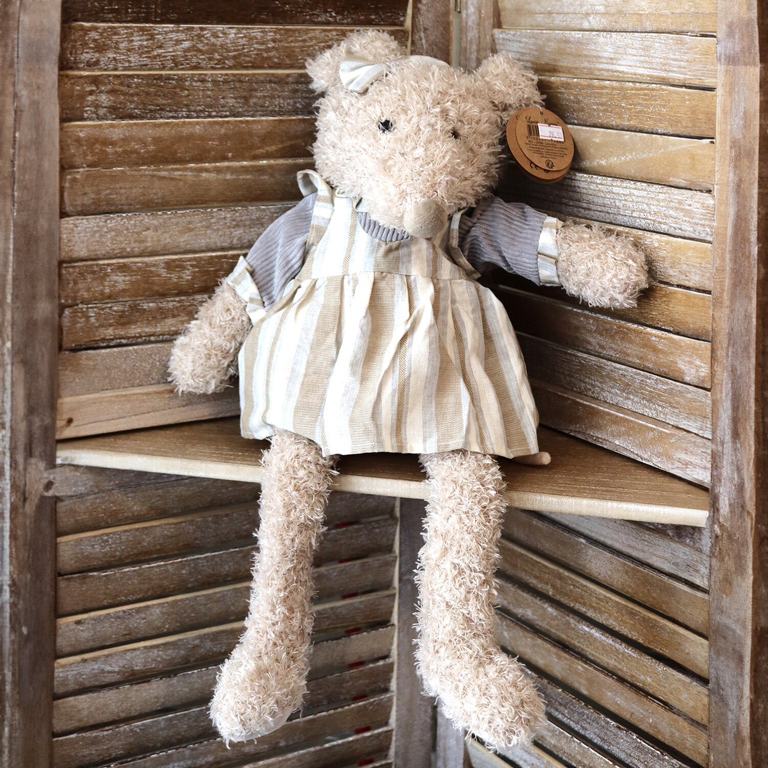 Peluche souris habillée