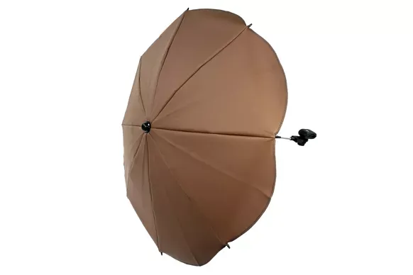 Ombrelle P'tit Chou  pour poussette Cuir cognac