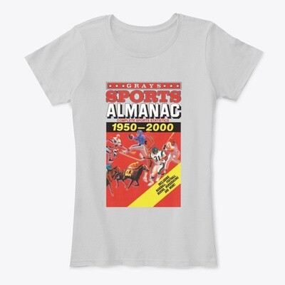 Gray's Sports Almanac [Back to the Future Part II] Women's Premium Comfort T-Shirt [CHOOSE COLOR] [CHOOSE SIZE]