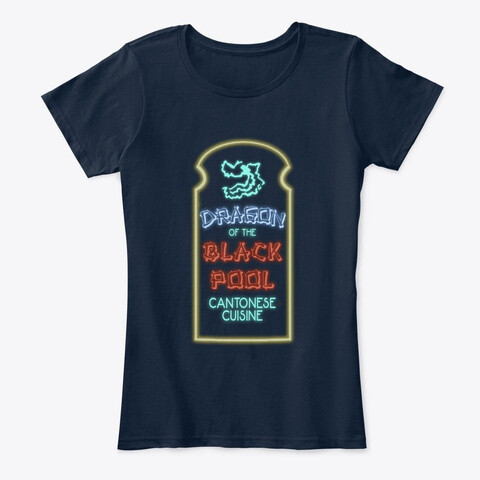 Dragon of the Black Pool (BIG TROUBLE IN LITTLE CHINA) Women's Comfort T-Shirt [CHOOSE COLOR] [CHOOSE SIZE]
