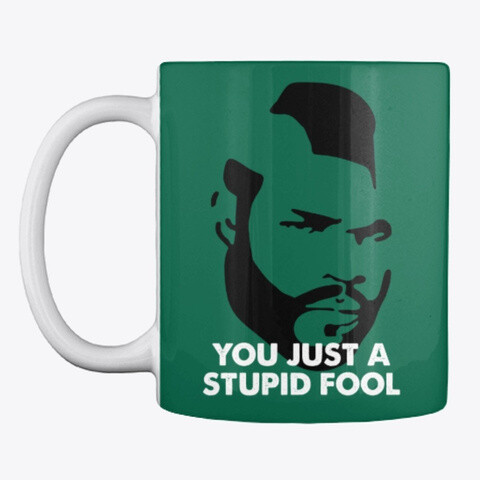 YOU JUST A STUPID FOOL [Clubber Lang / Rocky] Ceramic Coffee Cup Mug [CHOOSE COLOR]