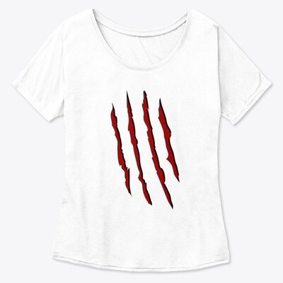 Freddy Krueger Slash (A Nightmare on Elm Street) Women's Premium Slouchy T-Shirt