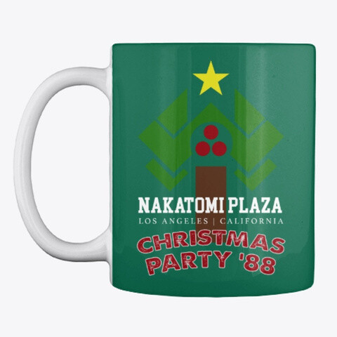 Nakatomi Plaza Christmas Party '88 (Die Hard) Ceramic Coffee Cup Mug [CHOOSE COLOR]
