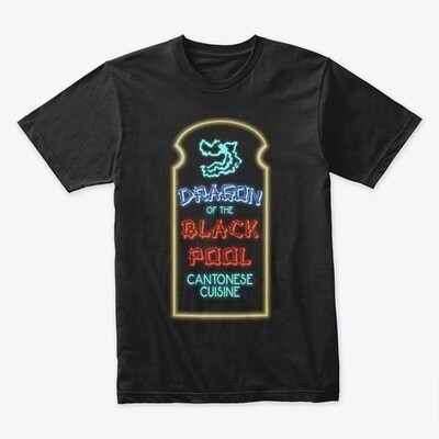 Dragon of the Black Pool (BIG TROUBLE IN LITTLE CHINA) Men's Premium T-Shirt [CHOOSE COLOR] [CHOOSE SIZE]