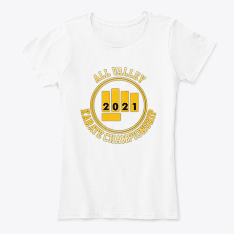 All Valley Karate Championship 2021 (Cobra Kai) Women's Premium Comfort T-Shirt [CHOOSE COLOR] [CHOOSE SIZE]