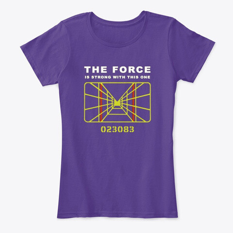 The Force; Target Death Star (STAR WARS) Women's Premium Comfort T-Shirt [CHOOSE COLOR] [CHOOSE SIZE]