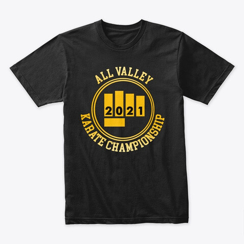 All Valley Karate Championship 2021 (Cobra Kai) Men's Premium Cotton T-Shirt [CHOOSE COLOR] [CHOOSE SIZE]