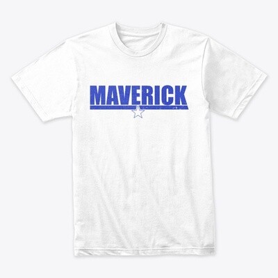 MAVERICK (Top Gun) Men's Premium Cotton T-Shirt [CHOOSE COLOR] [CHOOSE SIZE]