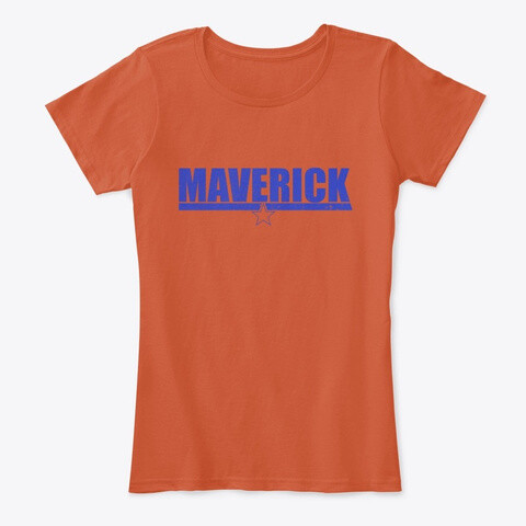 MAVERICK (Top Gun) Women's Premium Comfort T-Shirt [CHOOSE COLOR] [CHOOSE SIZE]