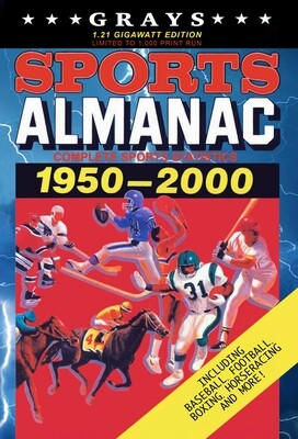 Grays Sports Almanac: Complete Sports Statistics 1951-2000 [1.21 GIGAWATT EDITION - LIMITED TO 1,000 PRINT RUN] Back to the Future Movie Prop Replica