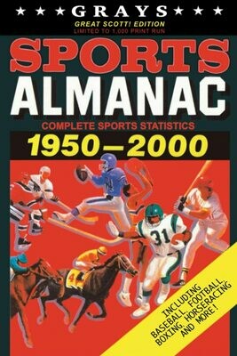 Grays Sports Almanac: Complete Sports Statistics 1950-2000 [GREAT SCOTT! Edition - LIMITED TO 1,000 PRINT RUN] Back to the Future Movie Prop Replica