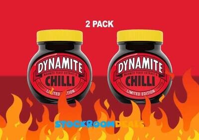 Marmite DYNAMITE Chilli Yeast Extract Paste 250g [2 PACK]