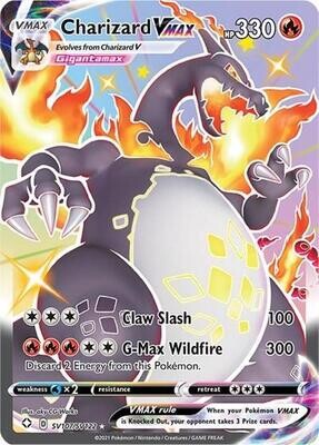 Pokemon Trading Card: Shining Fates - Charizard VMAX SV107/SV122