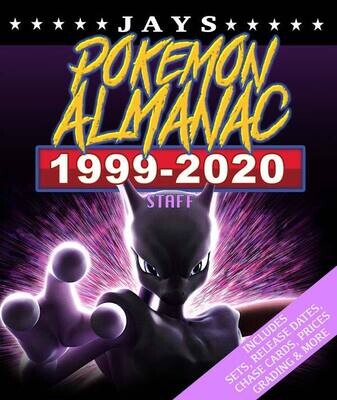 Jays Pokemon Almanac [STAFF Edition] - 20 Years of History: Details on every rare card, plus promos, misprints, error cards and much more! [Paperback] Book