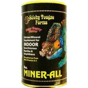 Miner-All Gecko Reptile Calcium & Mineral Supplement [6oz]