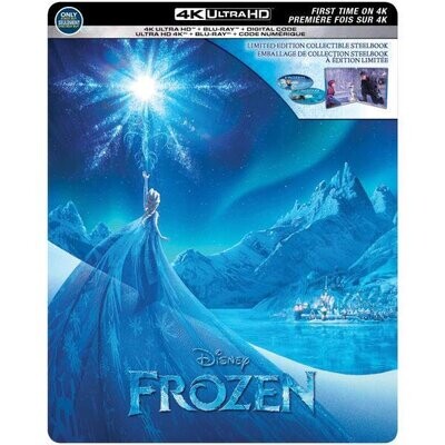 Disney's Frozen (2013) 4K Ultra HD + Blu-ray Steelbook [Best Buy Exclusive]