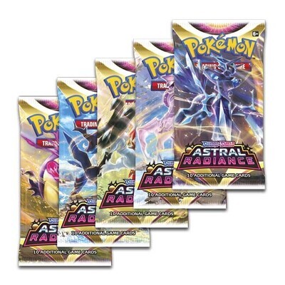 Pokemon TCG: Sword & Shield Astral Radiance - Booster Pack [Artwork May Vary]