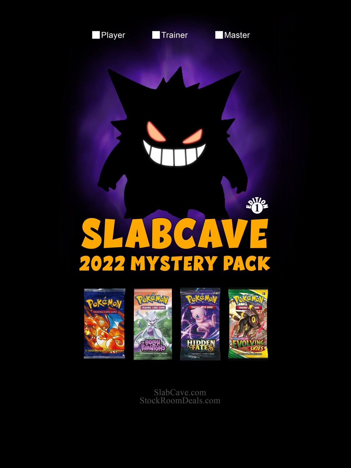 SlabCave ​2022 Mystery Pack - Pokemon Master