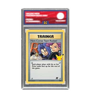 Graded: SC10 - Here Comes Team Rocket! 15/82 [Celebrations Collection] [Rare - Holo]